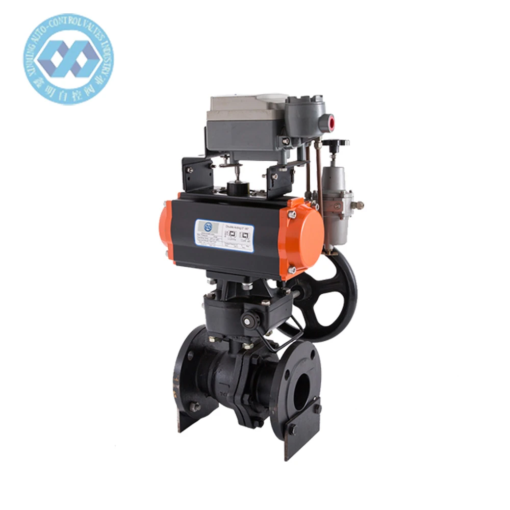 Pneumatic Actuator WCB flange Ball Valve Pneumatic Actuator WCB flange Ball Valve