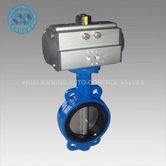 Pneumatic Wafer Butterfly Valve