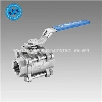 Valvola a sfera filettata 3PC