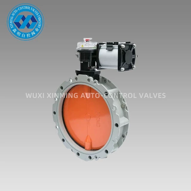 Pneumatic Dust Butterfly Valve