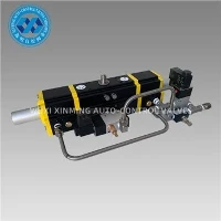 Come regolare la velocità di un attuatore pneumatico AT?