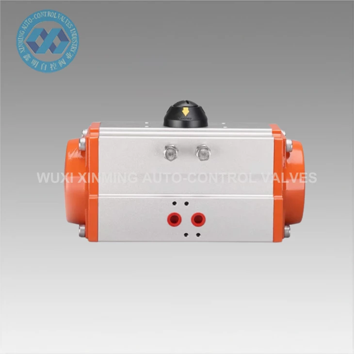 Factory Manufacturing Pneumatic Piston Actuators Aluminum Alloy Rotary Valve At Series Pneumatic Actuators