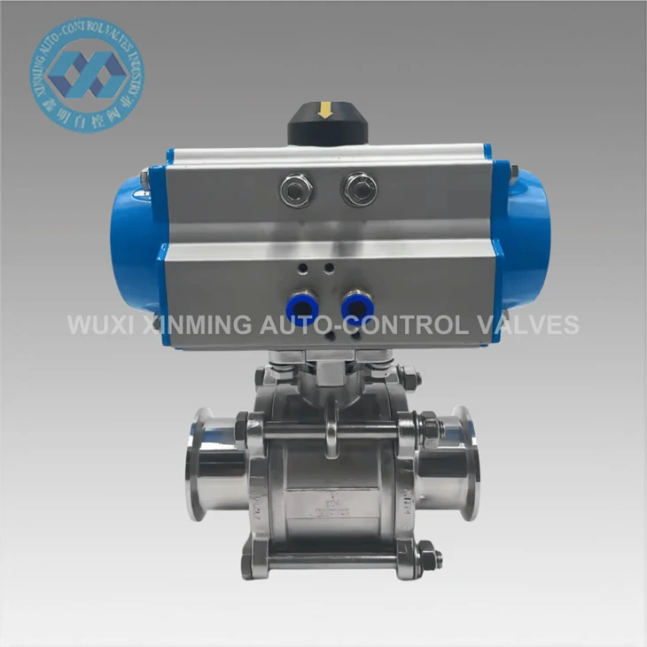 Sanitary Pneumatic Ball Valve