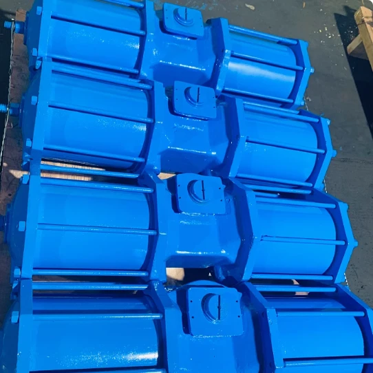 info-1-1 Single-acting And Double-acting Of AW Scotch Yoke Pneumatic Actuators