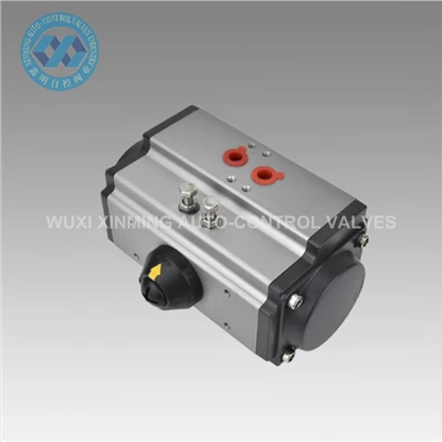 Presso GT Series singolo e doppio attore pneumatico Actuatore della valvola a farfalla 90 gradi Rotazione