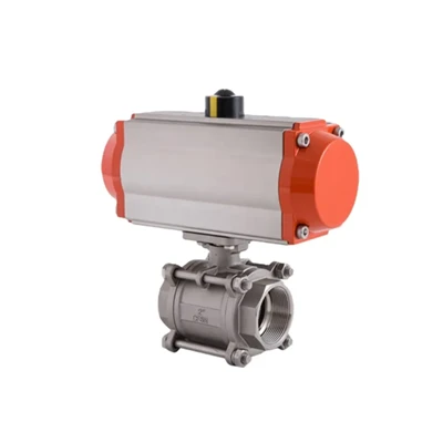 Thread npt valvola a sfera azionaria pneumatica|Certificato CE/atex