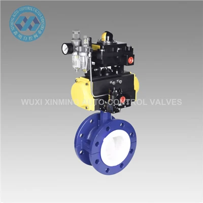 Valvola a farfalla in PVC ad alte prestazioni