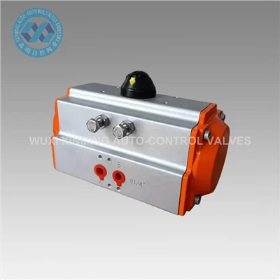 Attuatore Air Turn Turn per Attuatore rotante pneumatico a doppia gamma di azionamento a sfera/farfalla